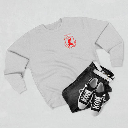 Heights Christian Red Letters & Image Crewneck