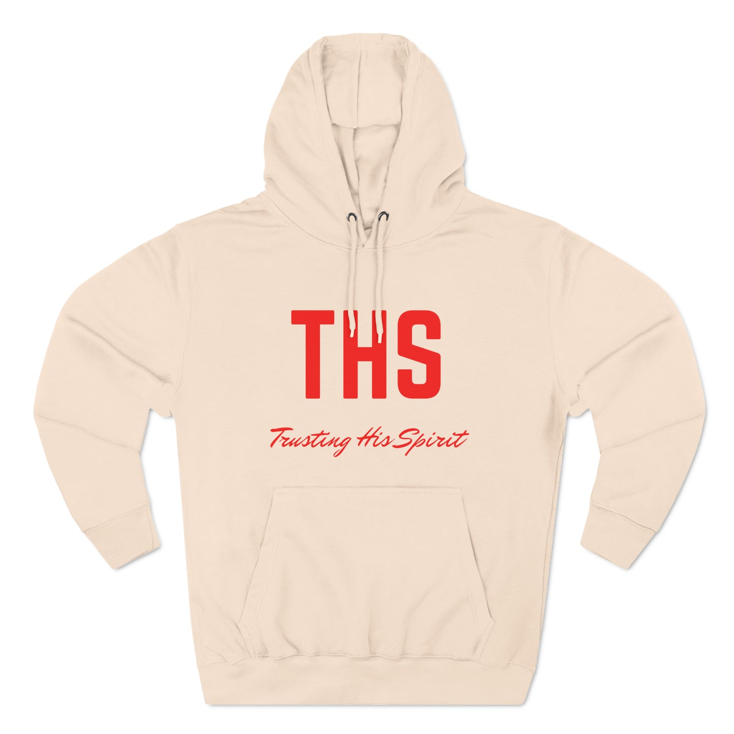 Adult THS Christian Red Letters Hoodie