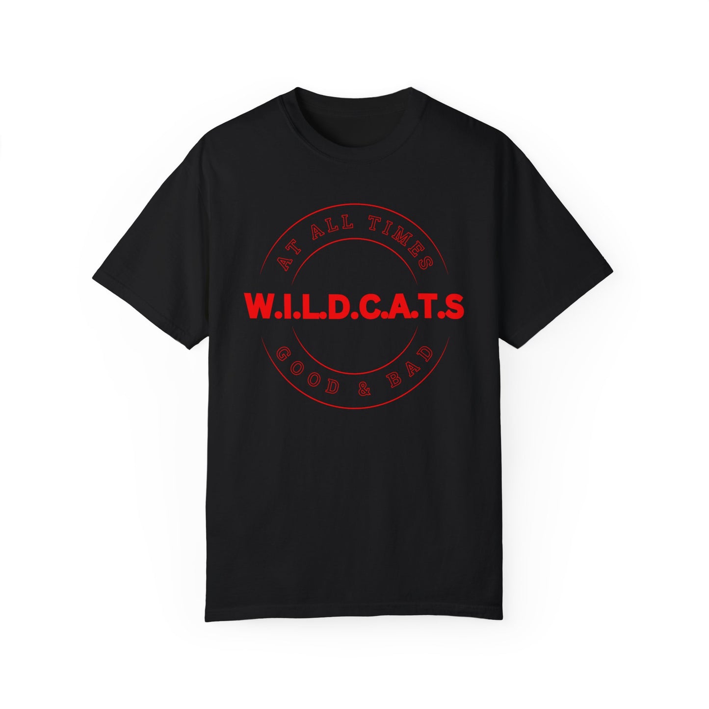 Wildcats Christian Red Letters & Picture