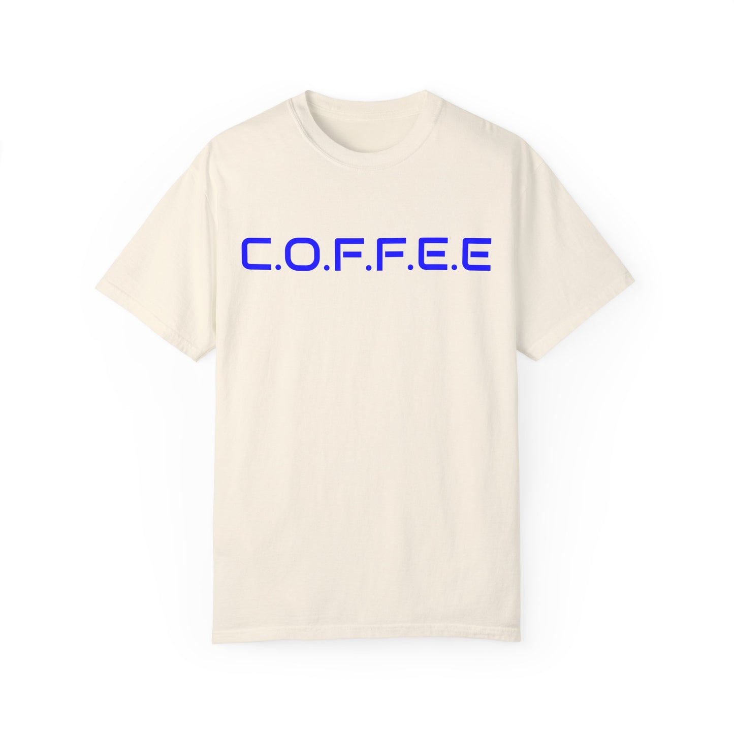 Adult Coffee Christian Blue Words Only