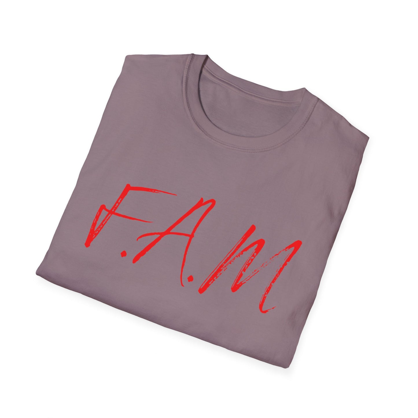 Fam Christian Red Letters & Image