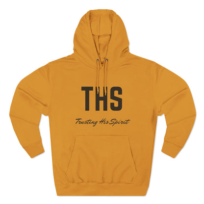 Adult THS Christian  Black Letters Hoodie