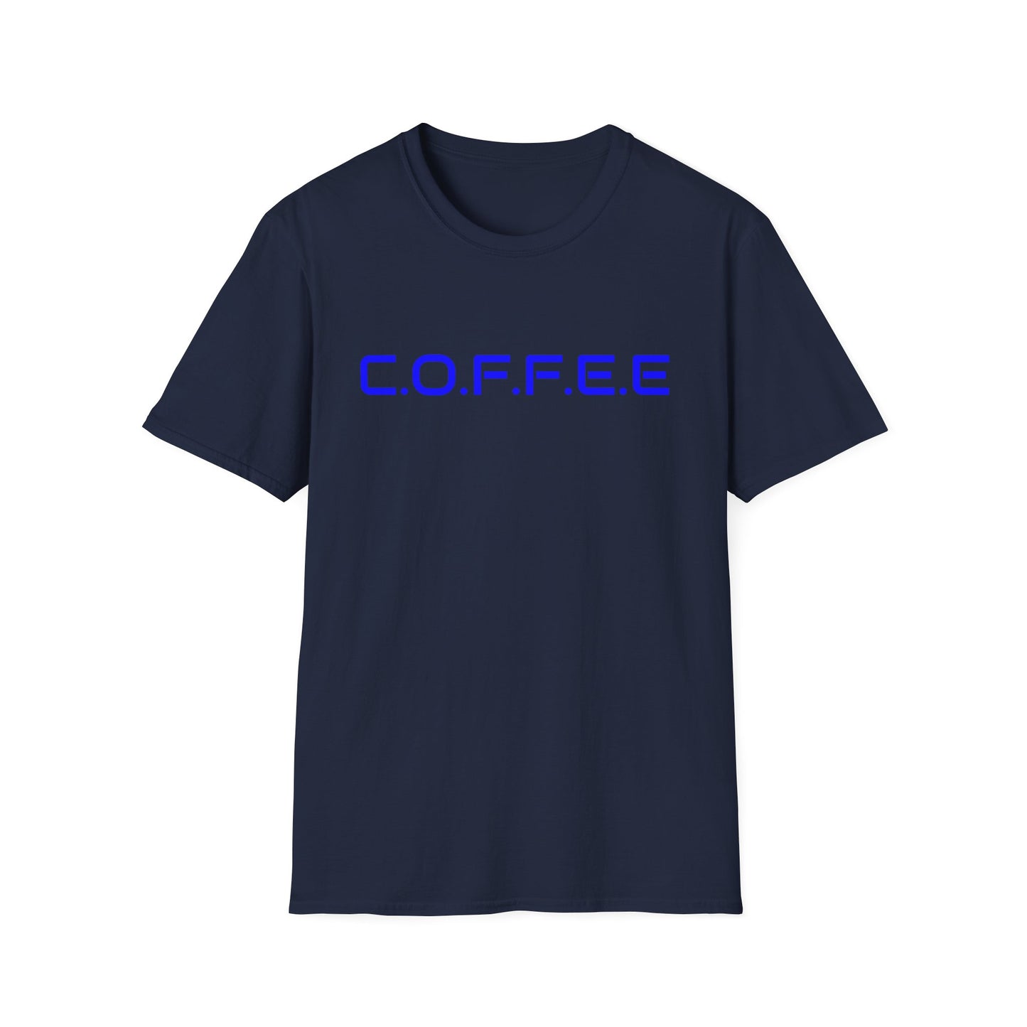 Adult Coffee Christian Blue Words Only