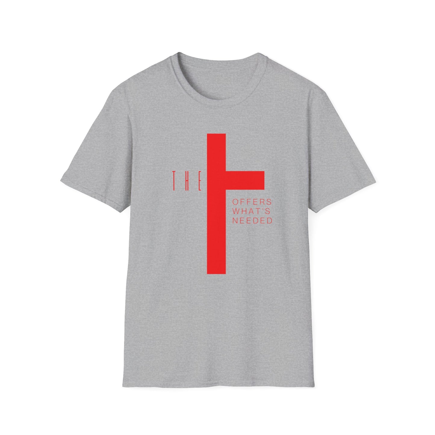 T-Town Red Cross & Letters Blended