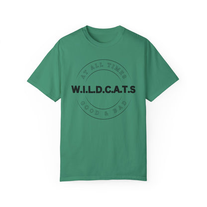 Wildcats Christian Black Letters & Picture