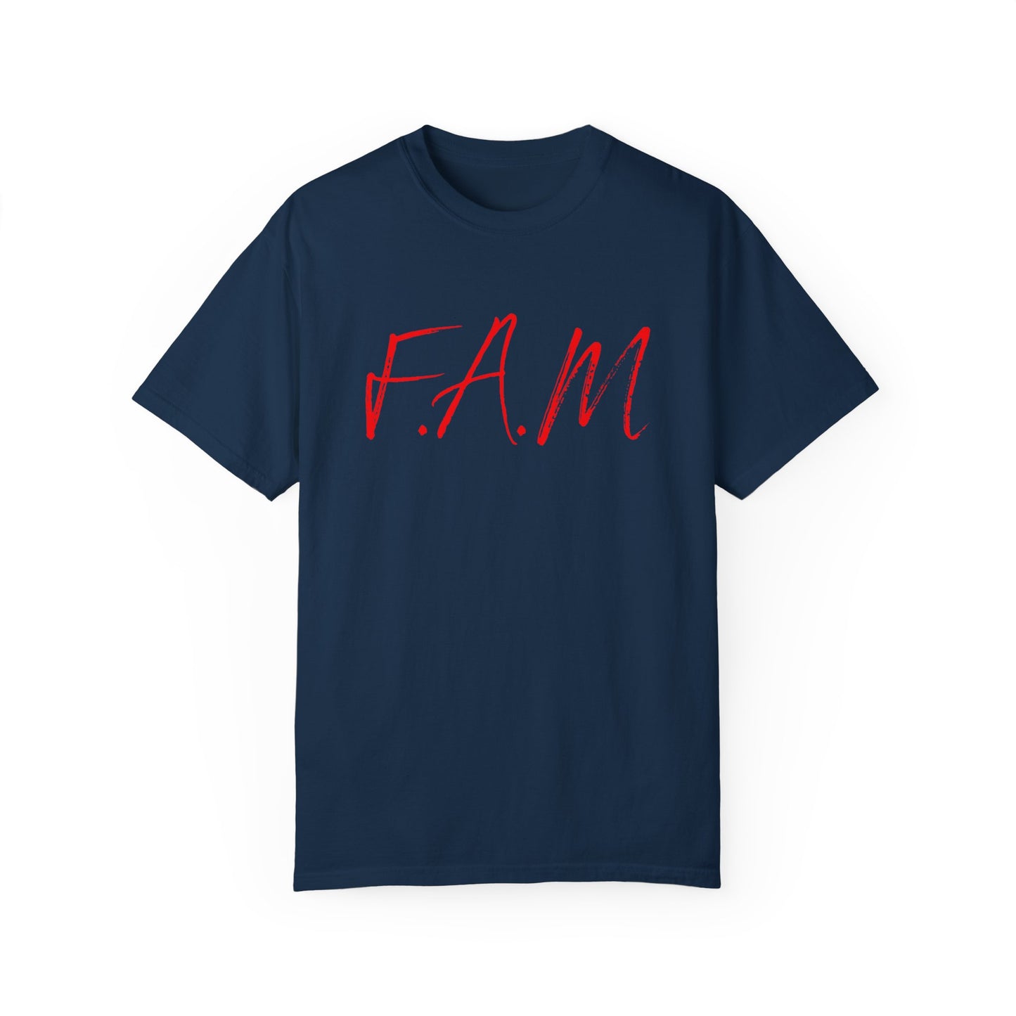 Fam Christian Red Letters & Image