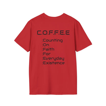 Adult Coffee Christian Black Words Only