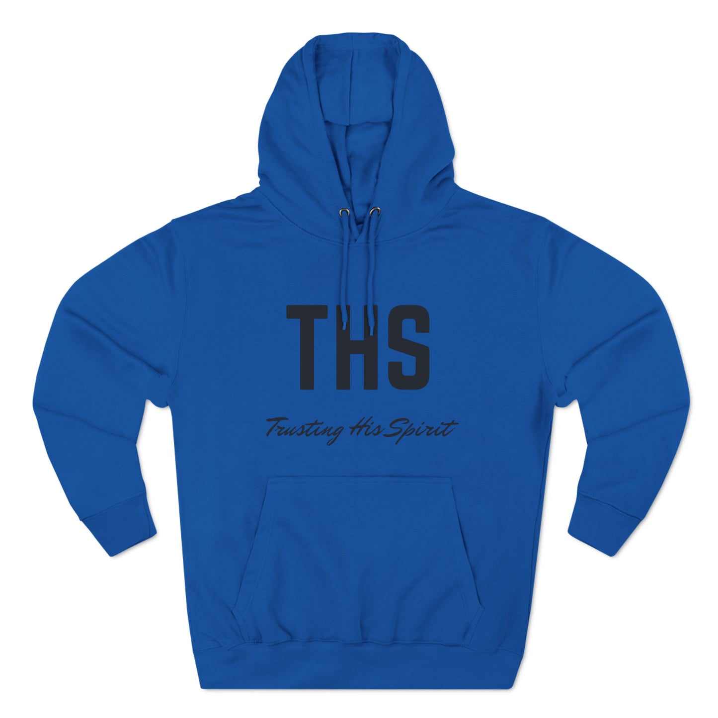 Adult THS Christian  Black Letters Hoodie