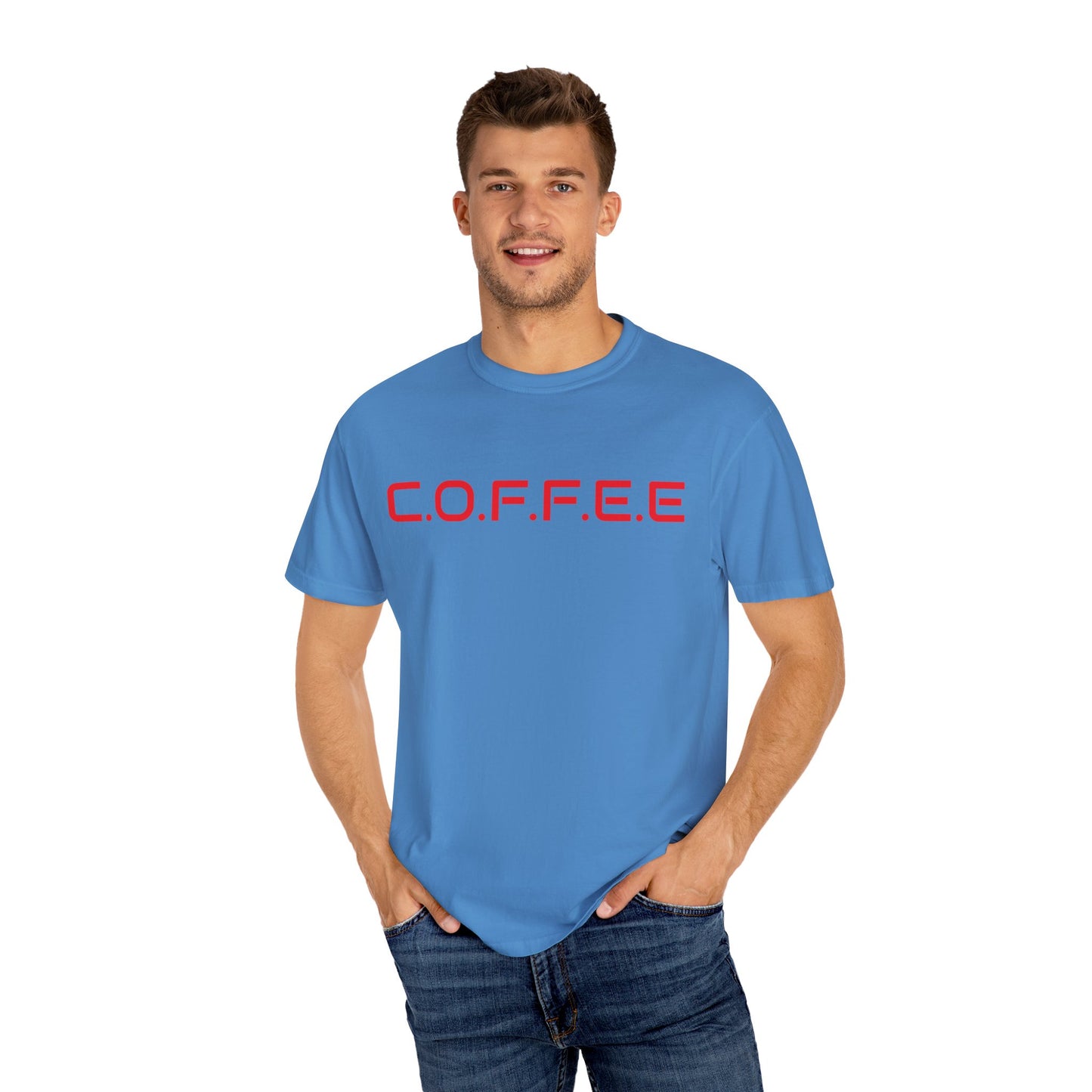 Adult Coffee Christian Red Words Only