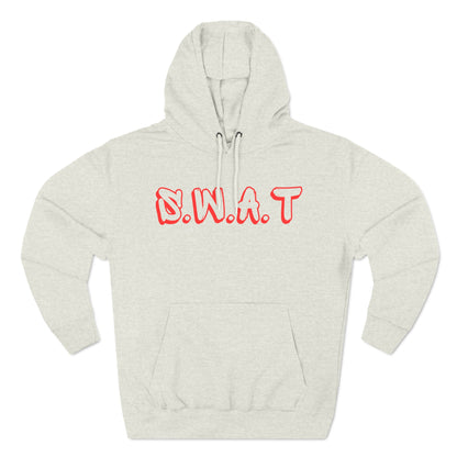 Swat Christian Red Words Hoodie