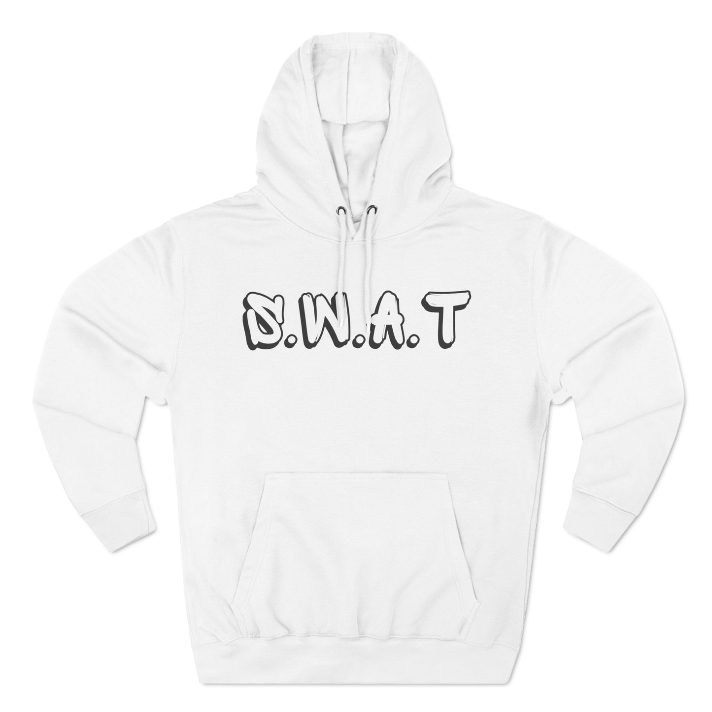 Swat Christian Black Words Hoodie