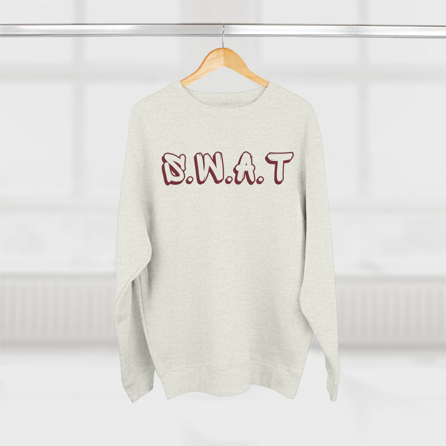 Swat Christian Marron Words Crewneck