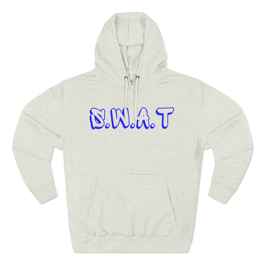 Swat Christian Blue Words Hoodie