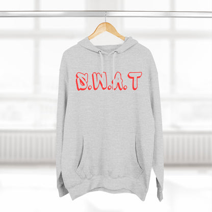 Swat Christian Red Words Hoodie