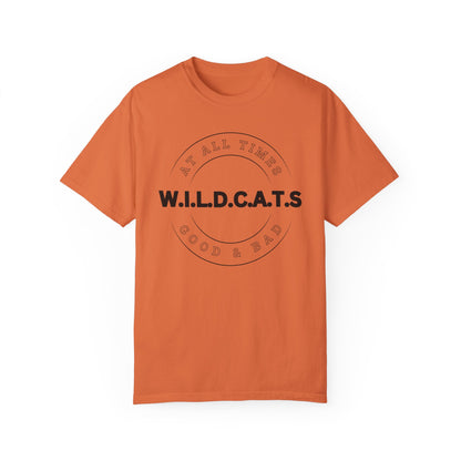 Wildcats Christian Black Letters & Picture