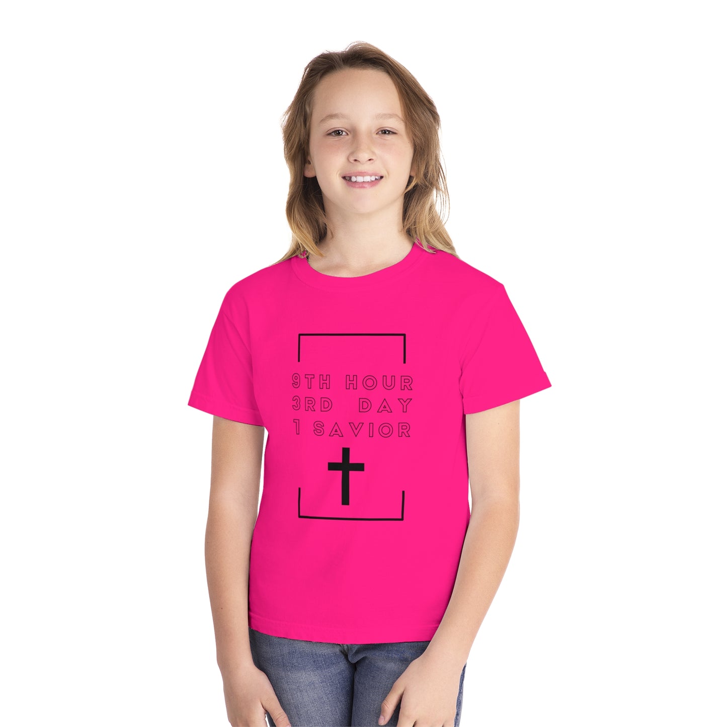 Youth 931 Christian Black Letters