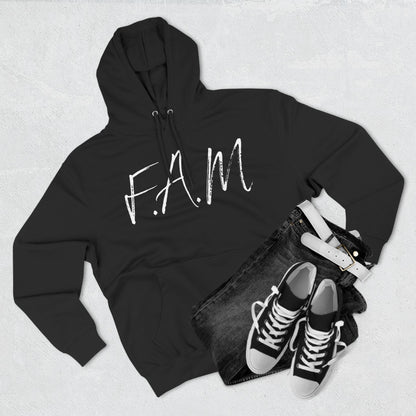 Fam Hoodie White Words