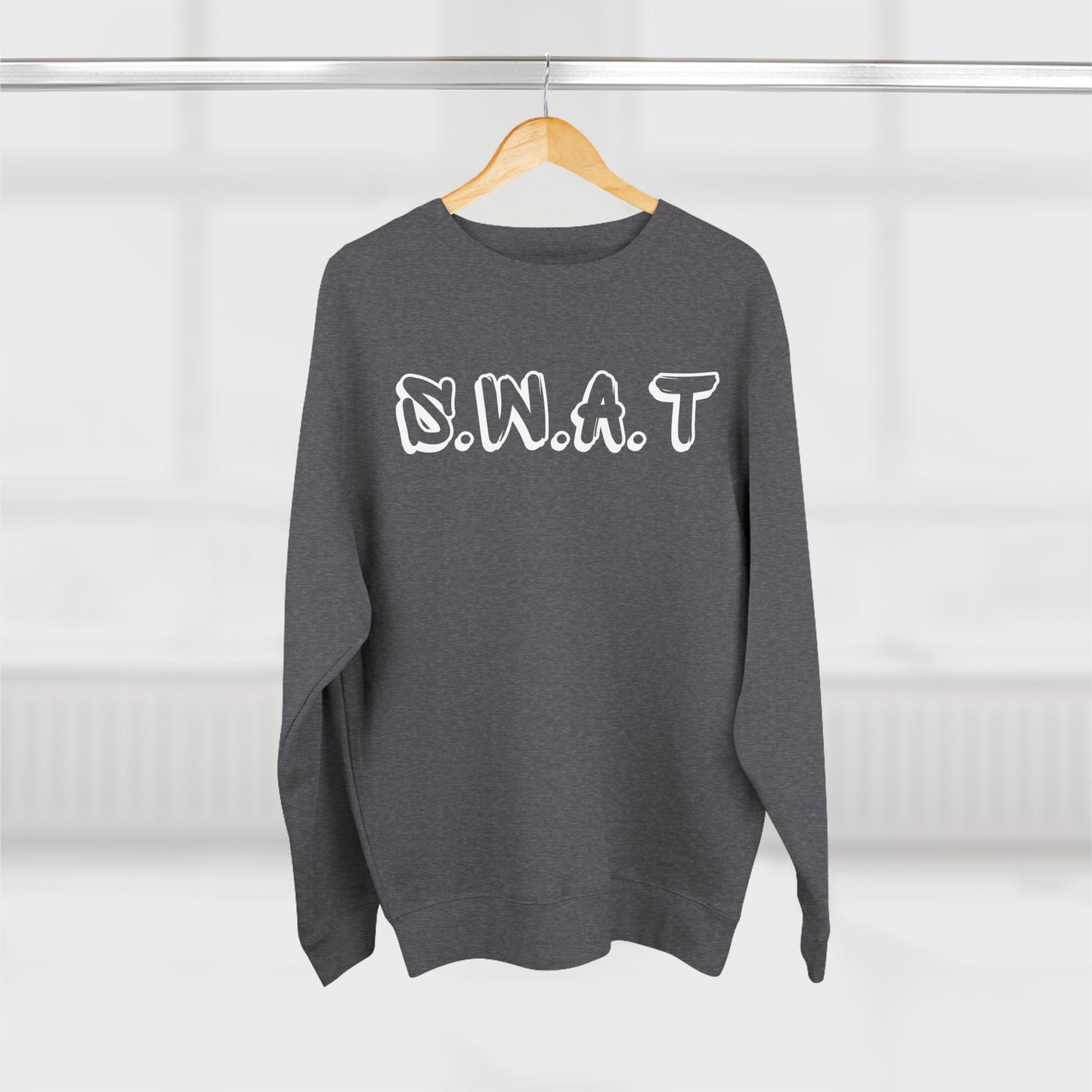 Swat Christian White Words Crewneck