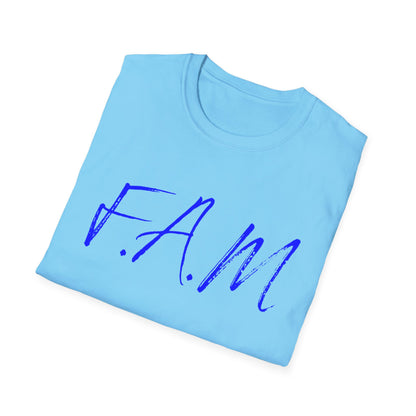 Fam Christian Blue Letters & Image