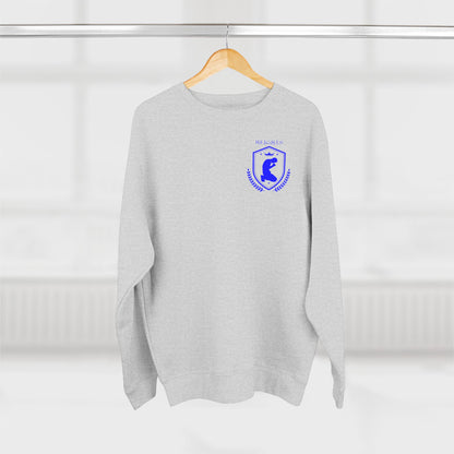 Heights Christian Blue Letters & Image Crewneck