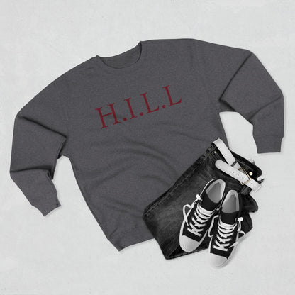 Hill Christian Marron Words Crewneck