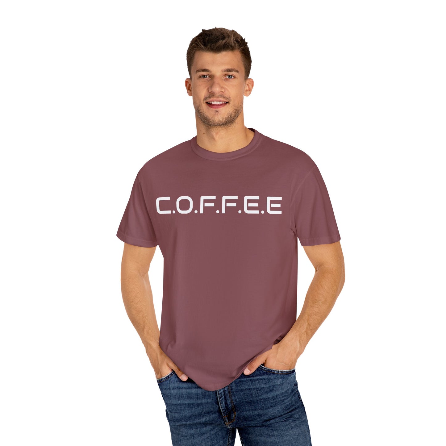 Adult Coffee Christian White Words Only