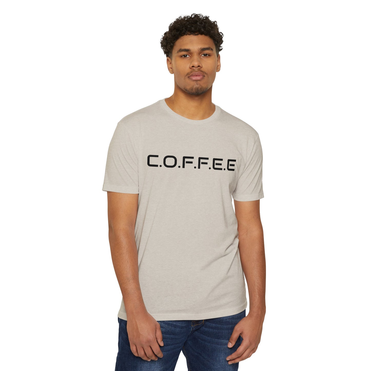 Adult Coffee Christian Black Words Only Blended