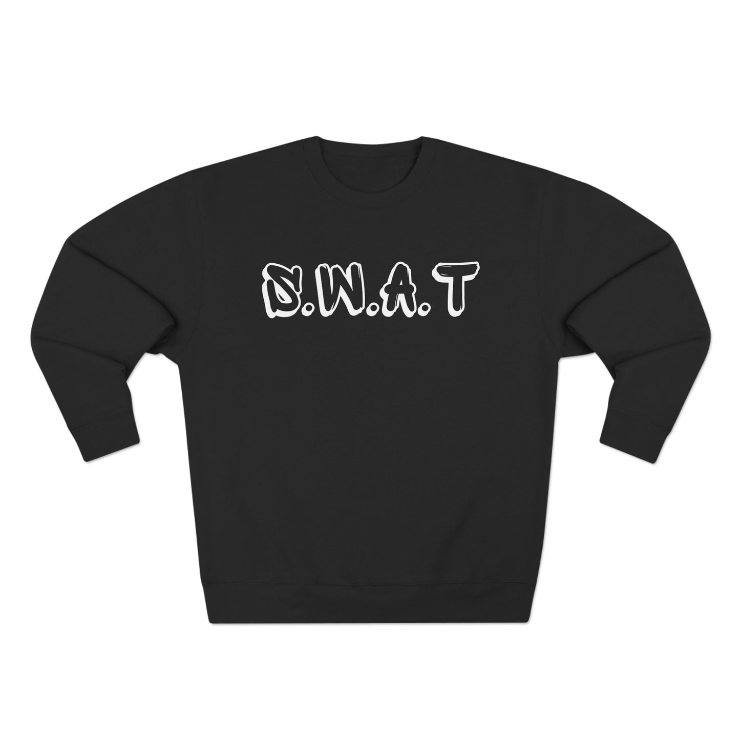 Swat Christian White Words Crewneck