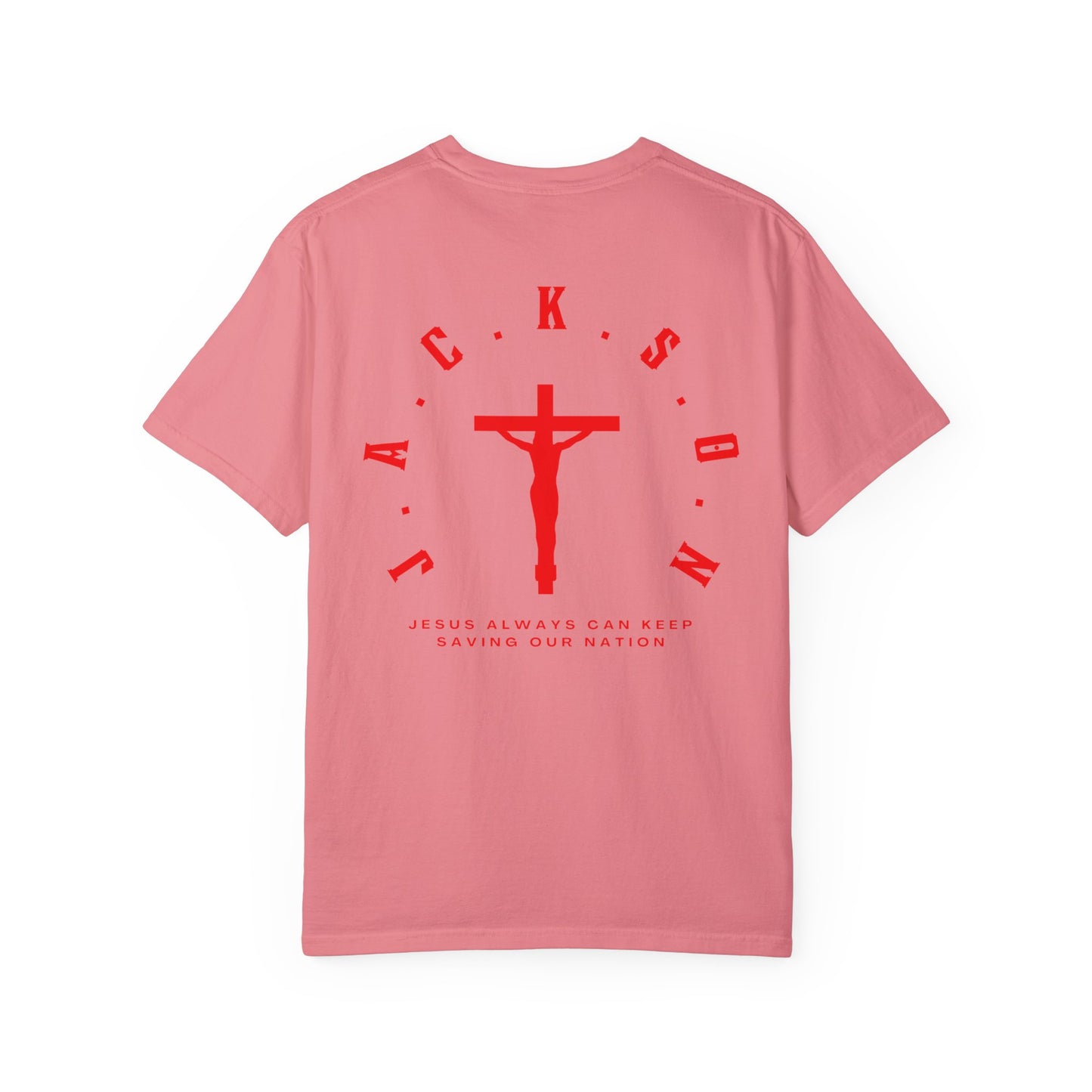 Jackson Believing Christian Red Letters & Cross