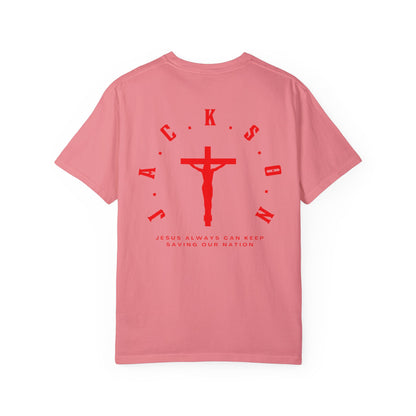 Jackson Believing Christian Red Letters & Cross