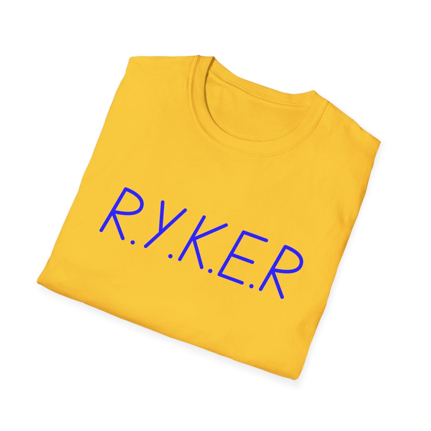 RYKER Christian Blue Letters