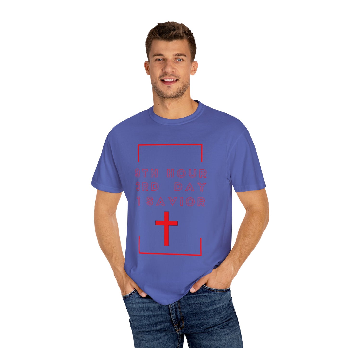 Adult 931 Christian Red Letters