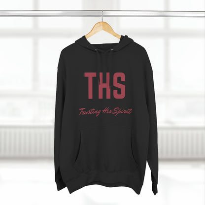 Adult THS Christian Marron Letters Hoodie