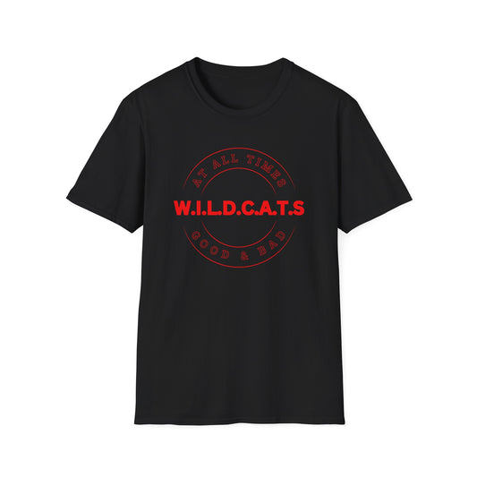 Wildcats Christian Red Letters & Picture