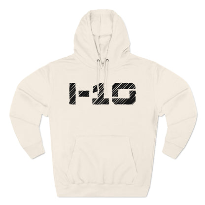 I-10 Christian Black Words Hoodie