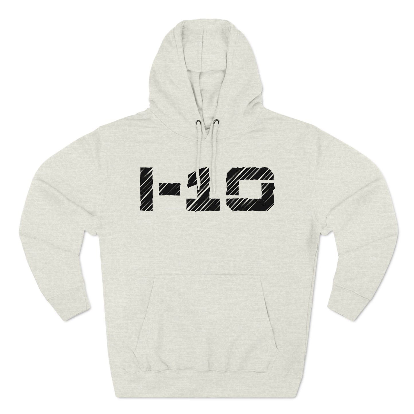 I-10 Christian Black Words Hoodie