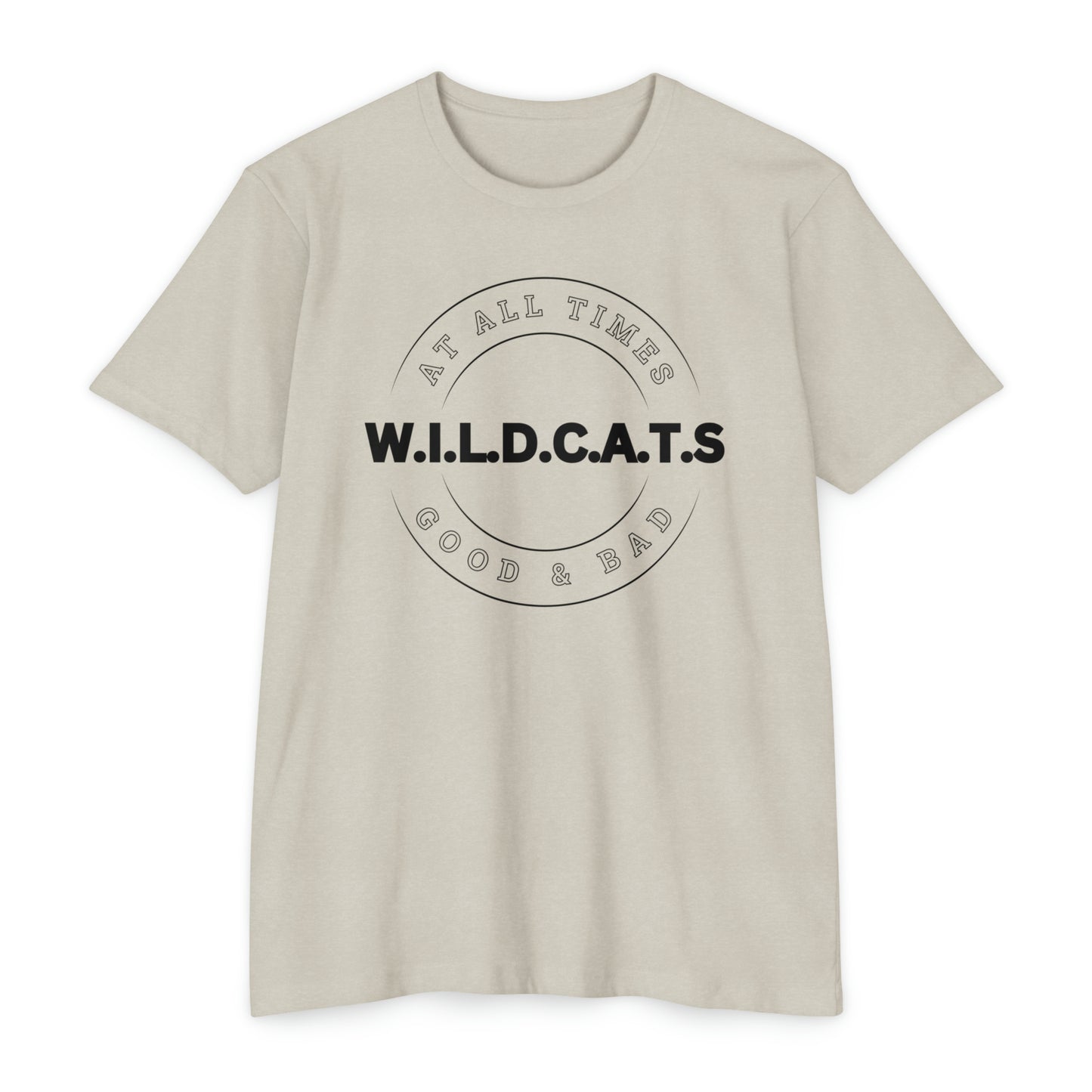 Wildcats Christian Black Letters & Picture