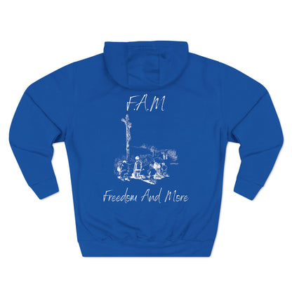 Fam Hoodie White Words