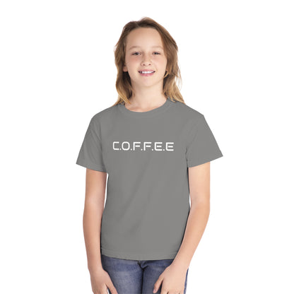 Youth Adult Coffee Christian White Words Only