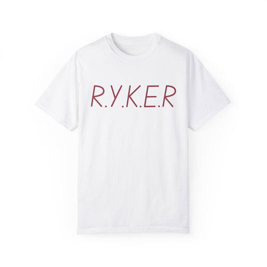 RYKER Christian Marron Letters