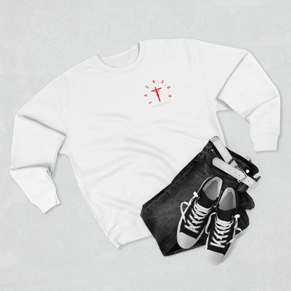 Jackson Red Cross & Letters Crewneck