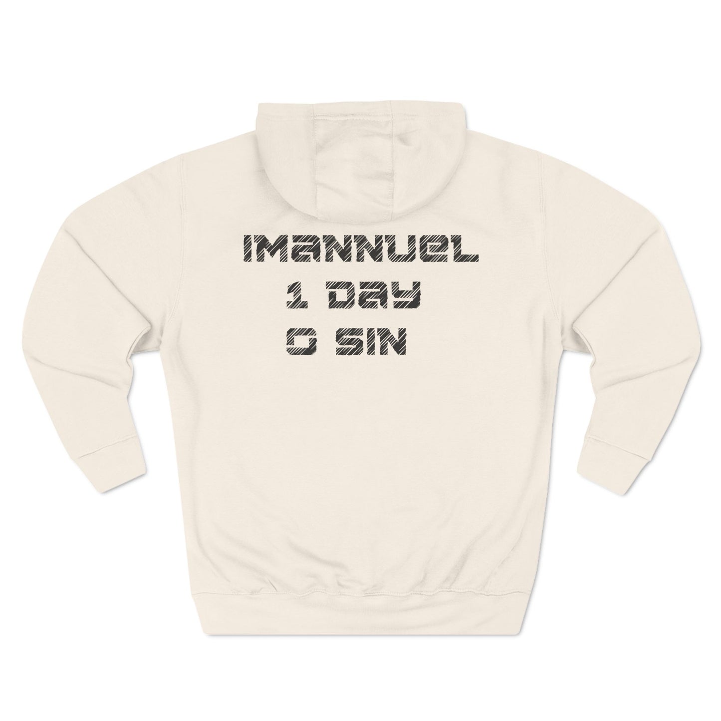 I-10 Christian Black Words Hoodie