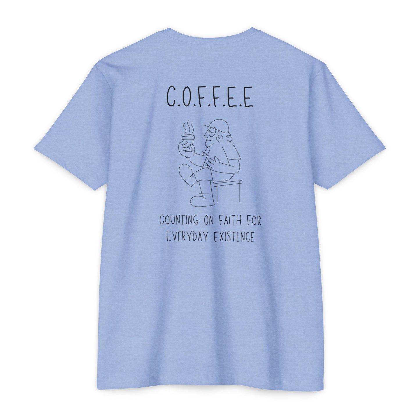 Specialty Adult Coffee Christian Blue Words & Men Image