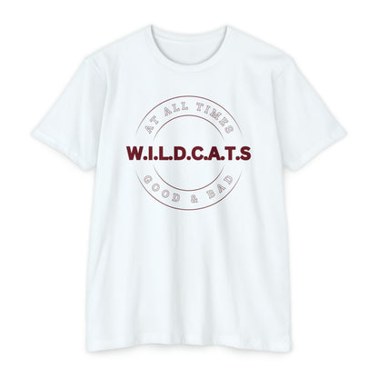 Wildcats Christian Marron Letters & Picture