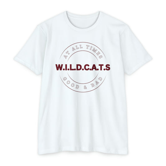 Wildcats Christian Marron Letters & Picture