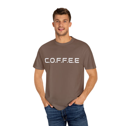 Adult Coffee Christian White Letters & Image