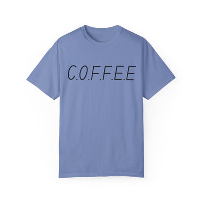 Specialty Adult Coffee Christian Blue Words & Woman Image