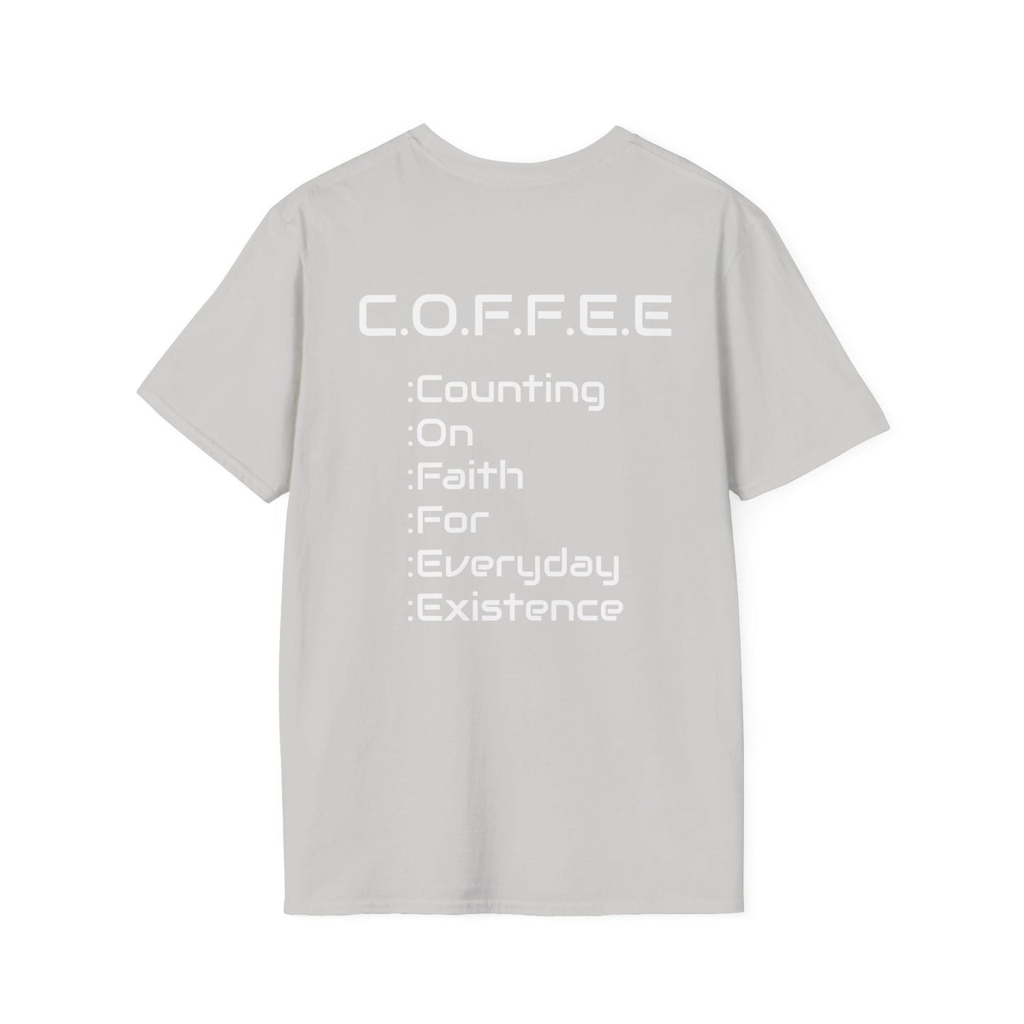 Adult Coffee Christian White Words Only