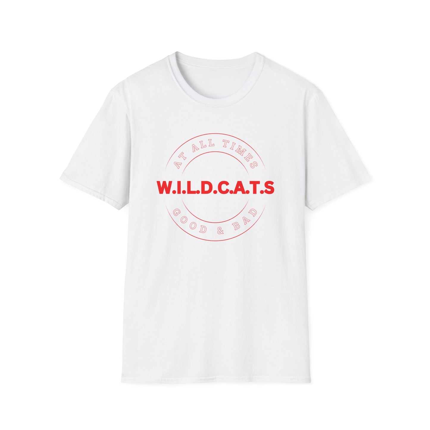 Wildcats Christian Red Letters & Picture