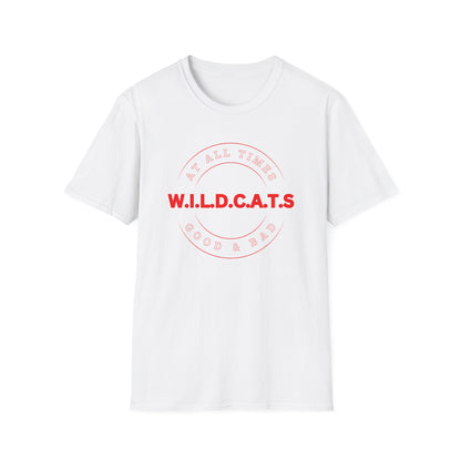 Wildcats Christian Red Letters & Picture